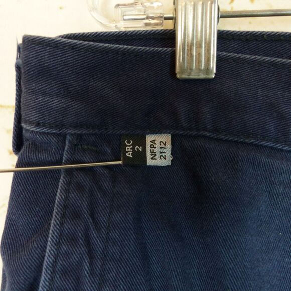 Carhartt FR Pants Men 40x32 (38x30) Blue Arc2 NFPA 2112 Flame Resistant 371-20 - Picture 6 of 15